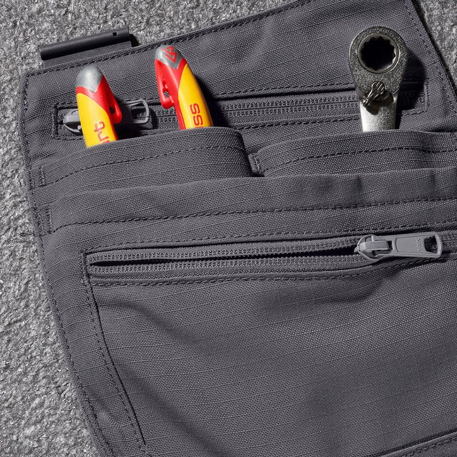 Detailed image Tool bags e.s.concrete solid, ladies' anthracite