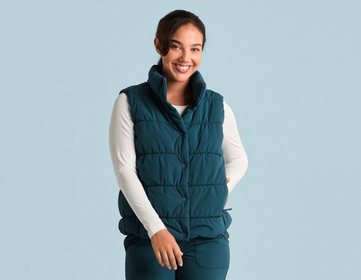Main action image Bodywarmer e.s.avida, ladies' seablue