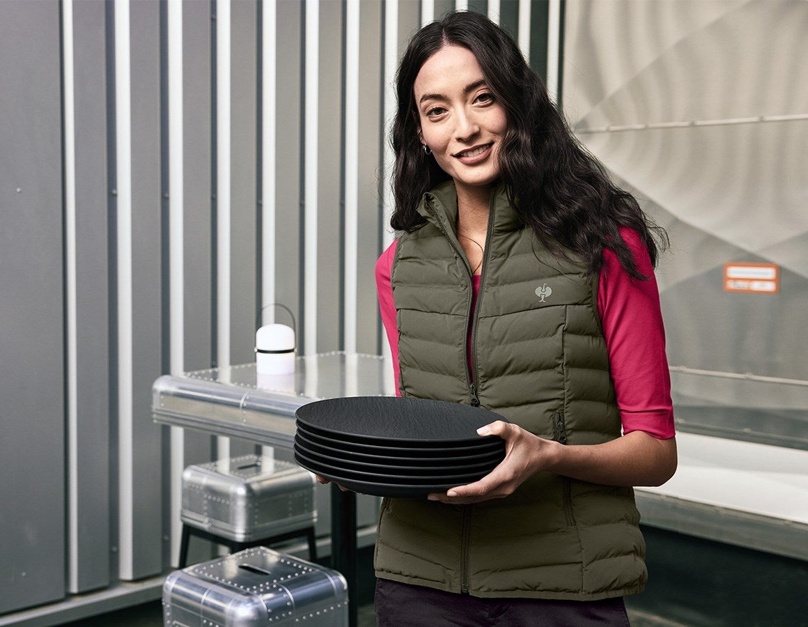 Additional image 2 Bodywarmer e.s.motion ten, ladies' disguisegreen