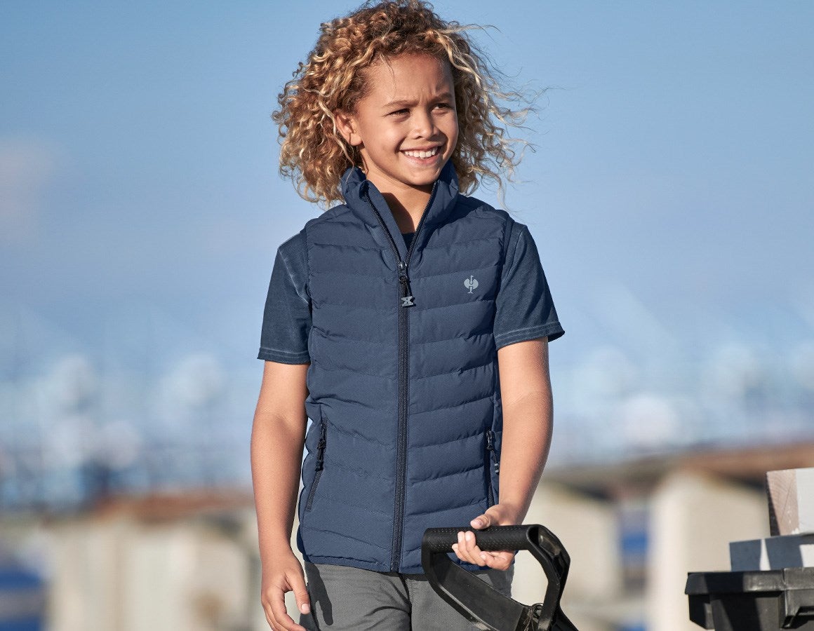 Main action image Bodywarmer e.s.motion ten, children´s slateblue