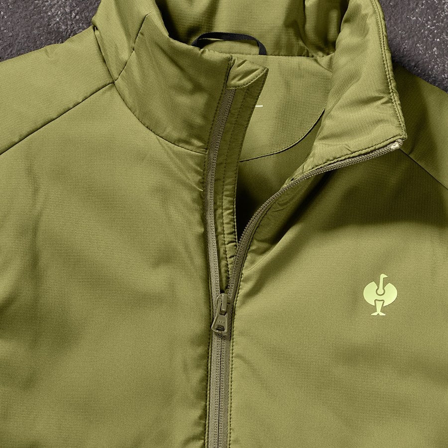 Detailed image Bodywarmer e.s.trail junipergreen/limegreen