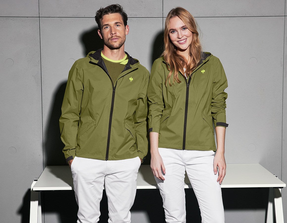 Additional image 2 Windbreaker light-pack e.s.trail junipergreen/limegreen