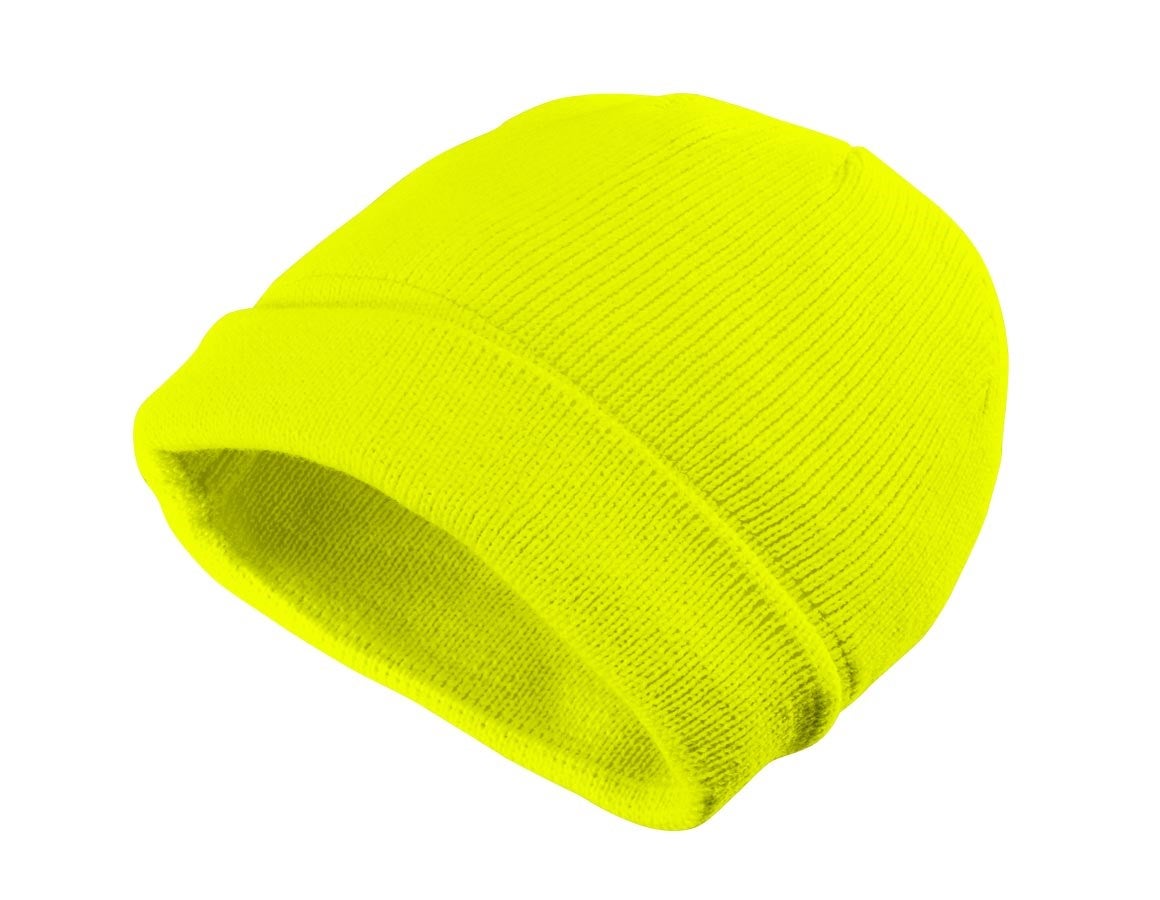 Primary image Winter knitted hat Neon yellow