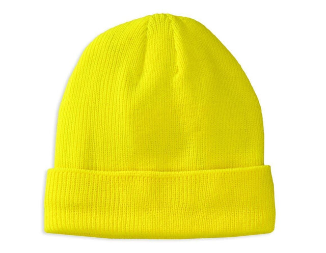 Primary image Winter knitted hat Neon yellow