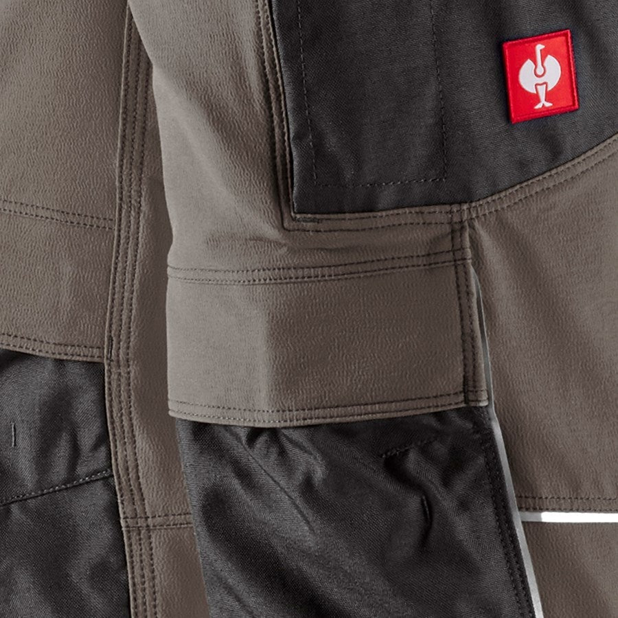 Detailed image Winter functional trousers e.s.dynashield stone/black