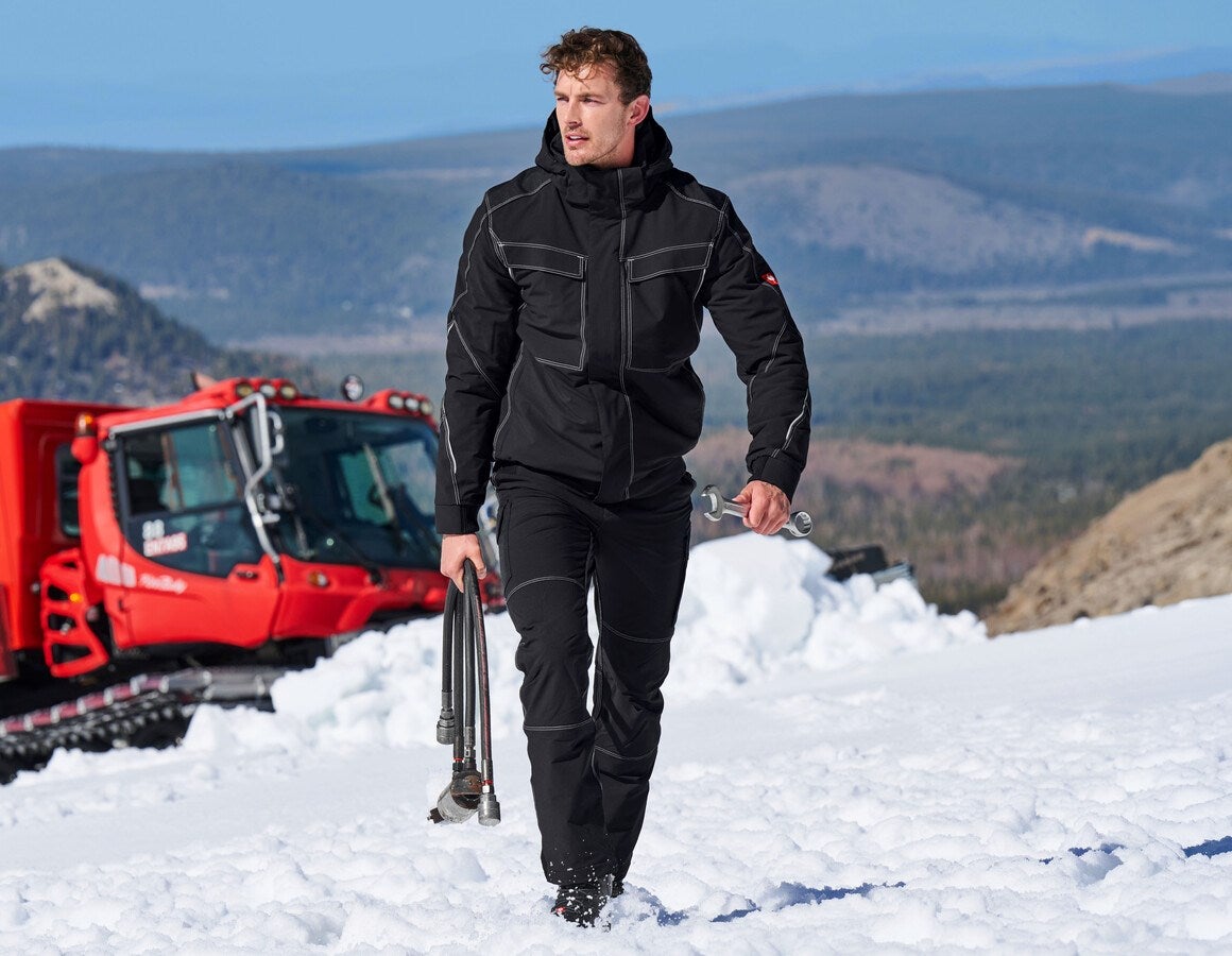 Additional image 3 Winter functional cargo trousers e.s.dynashield black