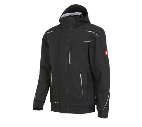 Primary image Winter softshell jacket e.s.motion 2020, men's black/platinum
