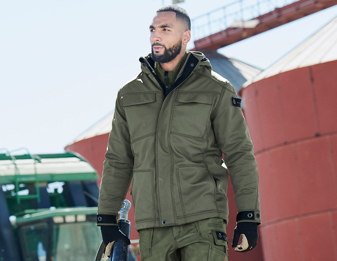 Additional image 3 Winter softshell jacket e.s.roughtough thyme