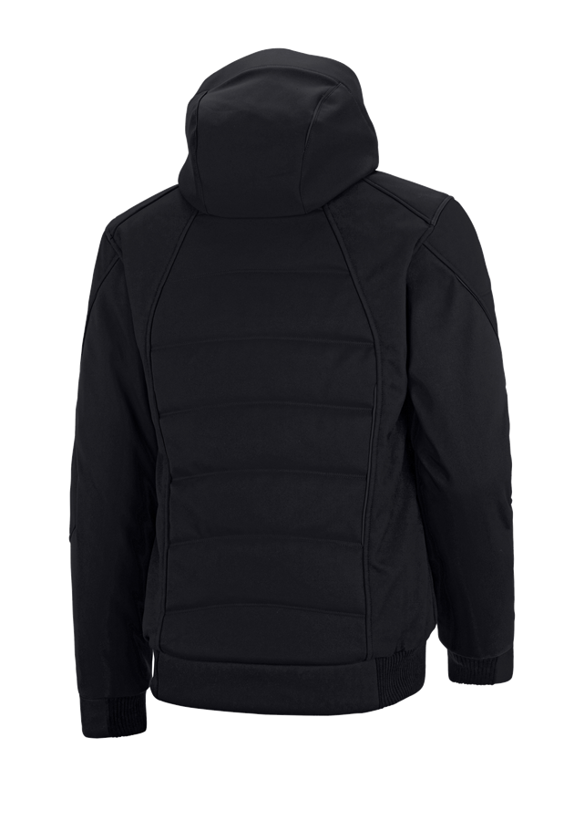 Secondary image Winter softshell jacket e.s.vision black