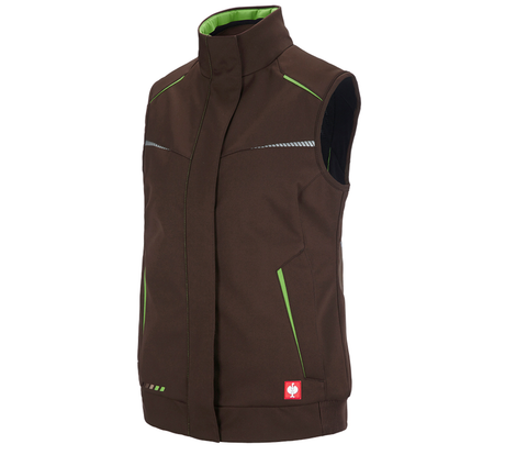Primary image Winter softshellbodywarmer e.s.motion 2020,ladies' chestnut/seagreen