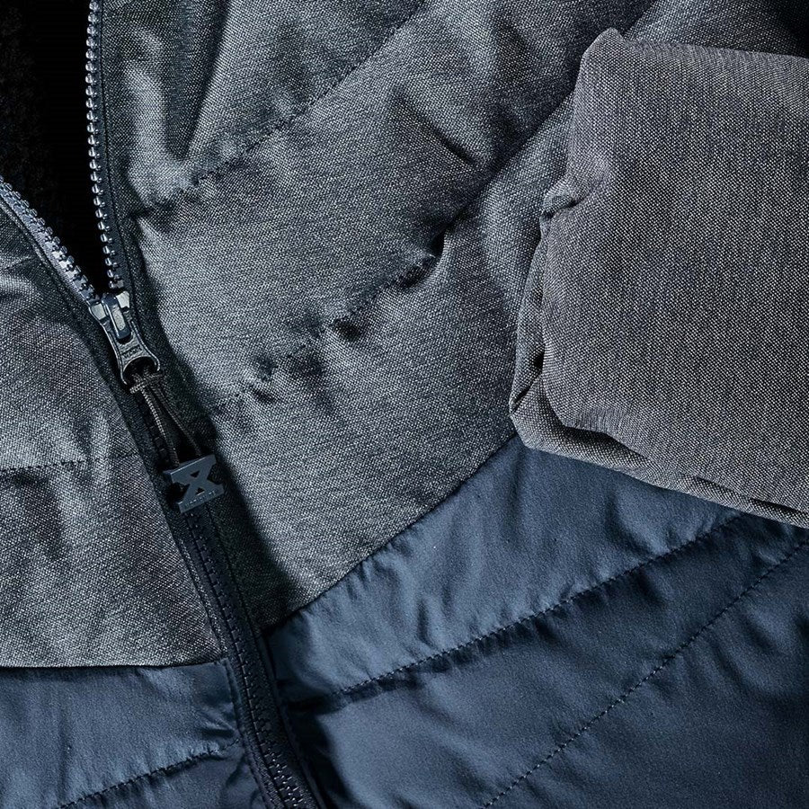 Detailed image Winter jacket e.s.motion ten, ladies' slateblue