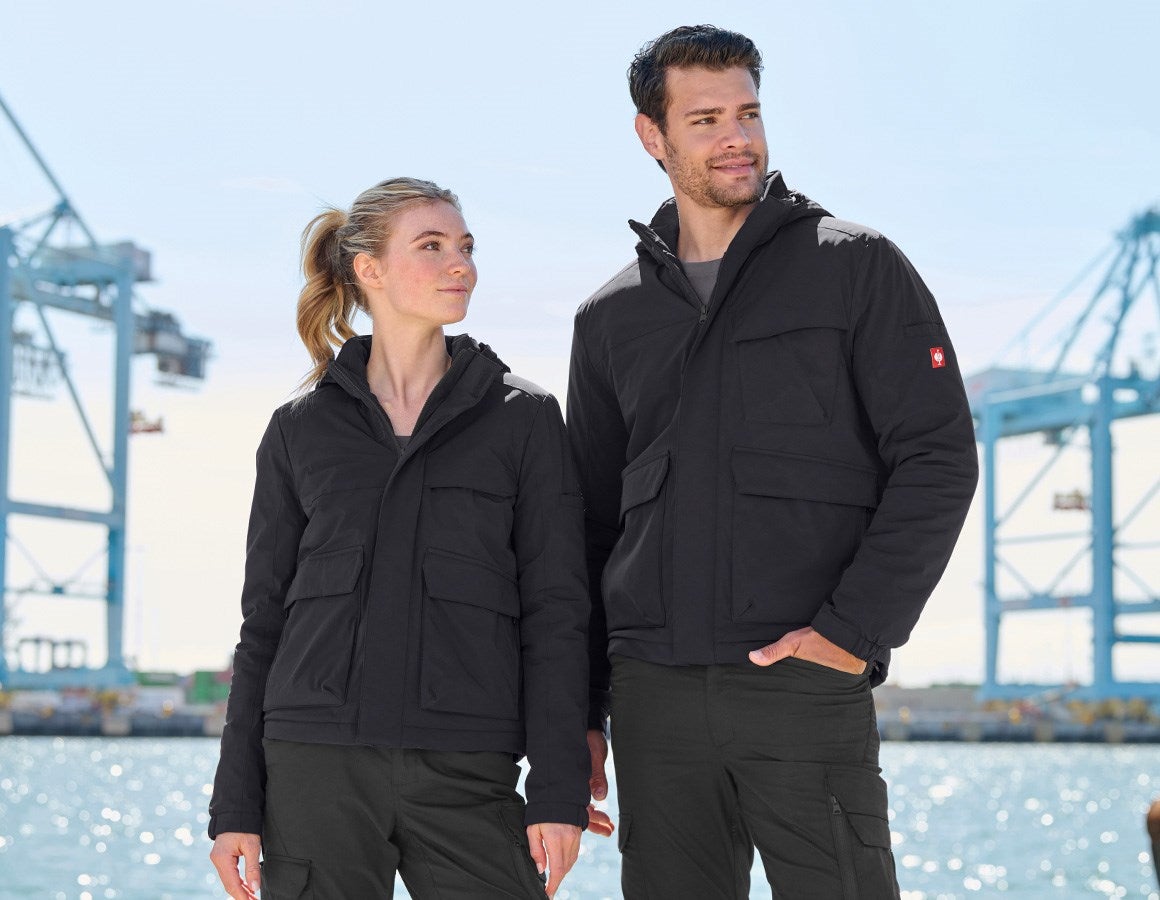 Additional image 9 Winter jacket e.s.trail pure black