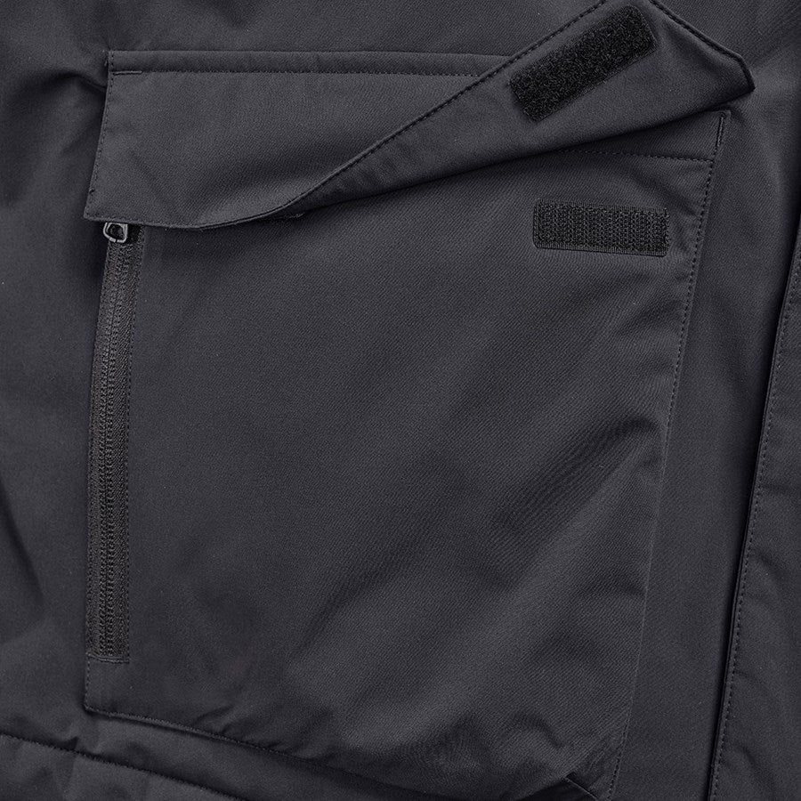 Detailed image Winter jacket e.s.trail pure black