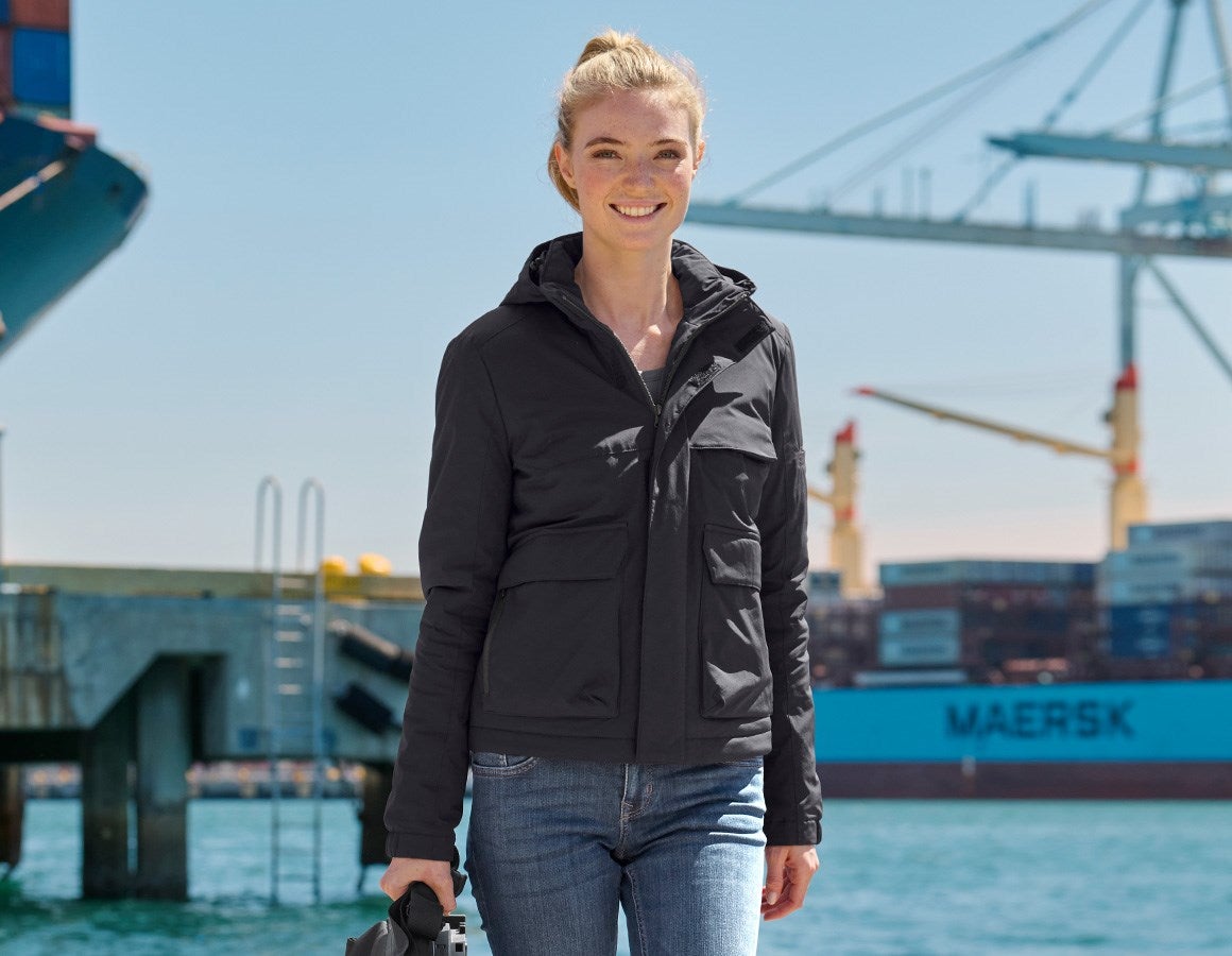 Additional image 2 Winter jacket e.s.trail pure, ladies' black