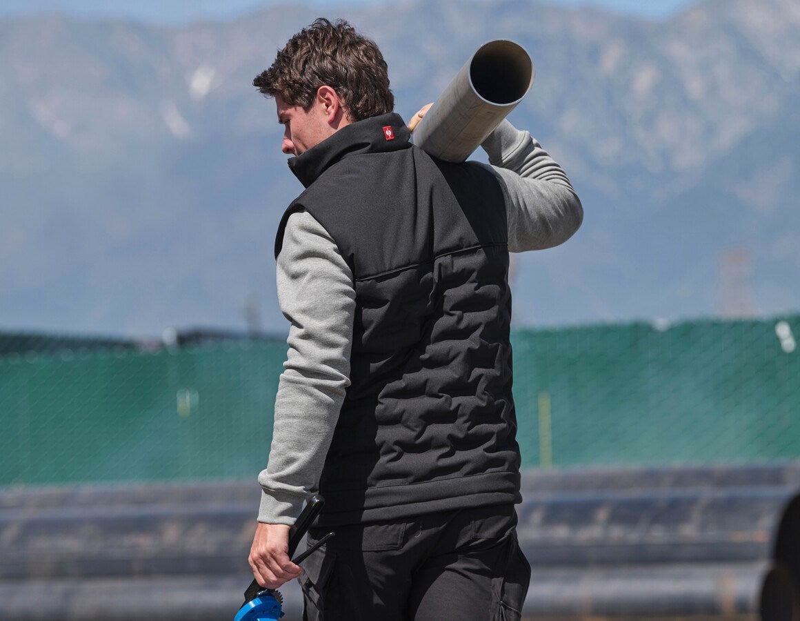 Additional image 3 Winter bodywarmer padded e.s.line.core black