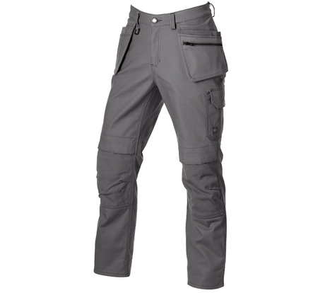 Primary image Worker trousers e.s.iconic tool-pouch carbongrey