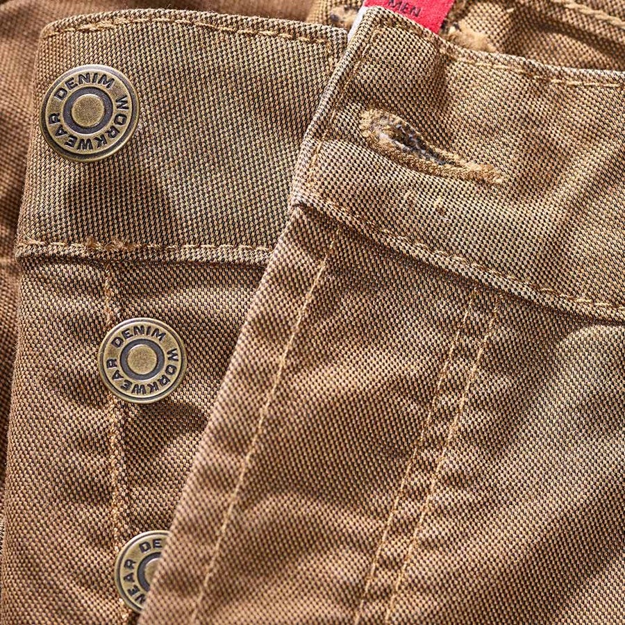 Detailed image Worker cargo trousers e.s.vintage sepia