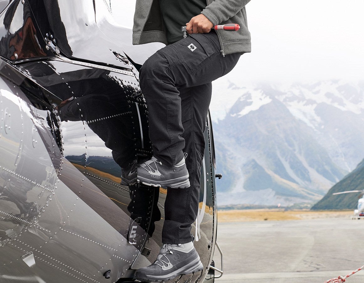 Additional image 1 Worker cargo trousers e.s.vintage black