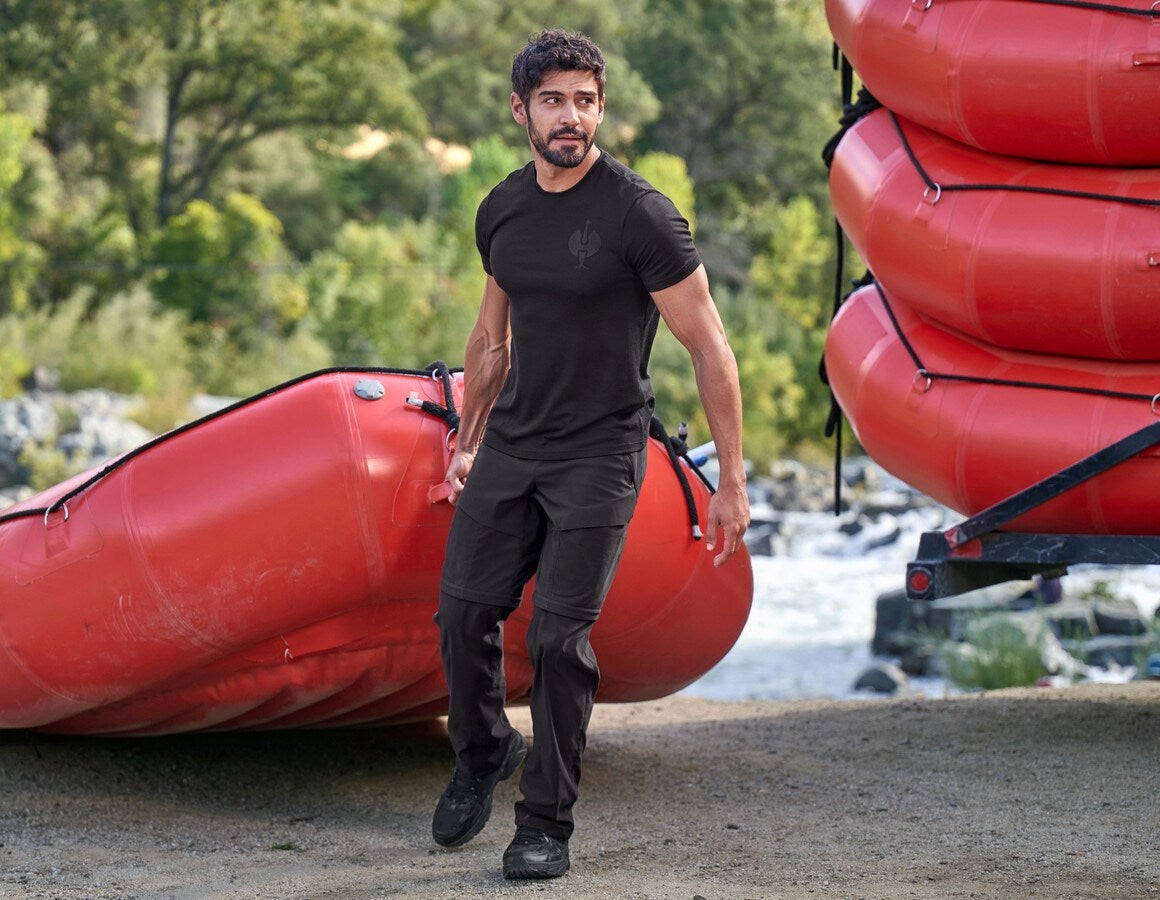 Additional image 3 Zip-off functional trousers e.s.trail black