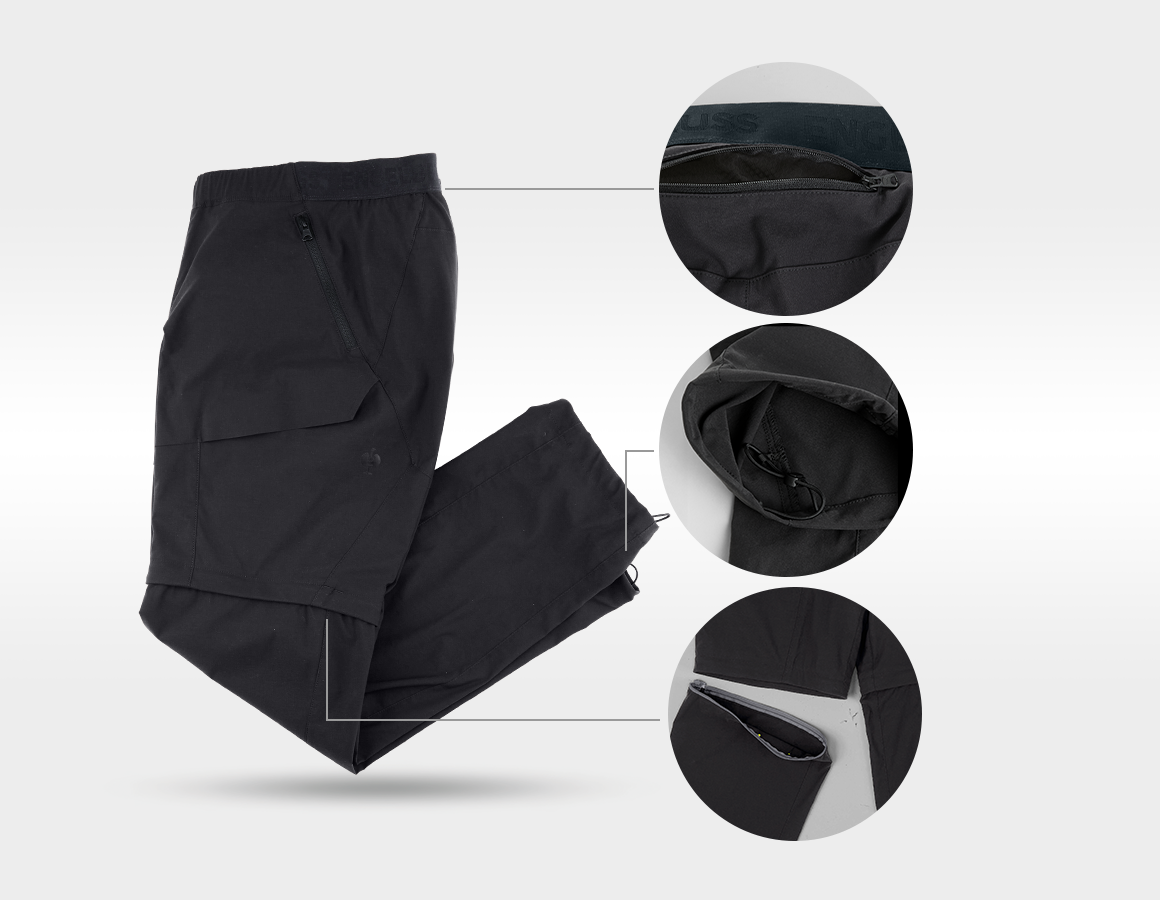 Additional image 6 Zip-off functional trousers e.s.trail black