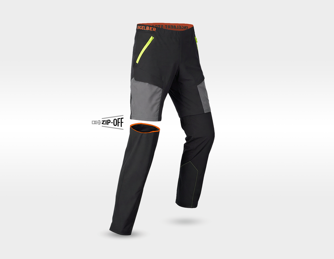 Additional image 4 Zip-off functional trousers e.s.trail black/anthracite/high-vis orange/high-vis yellow