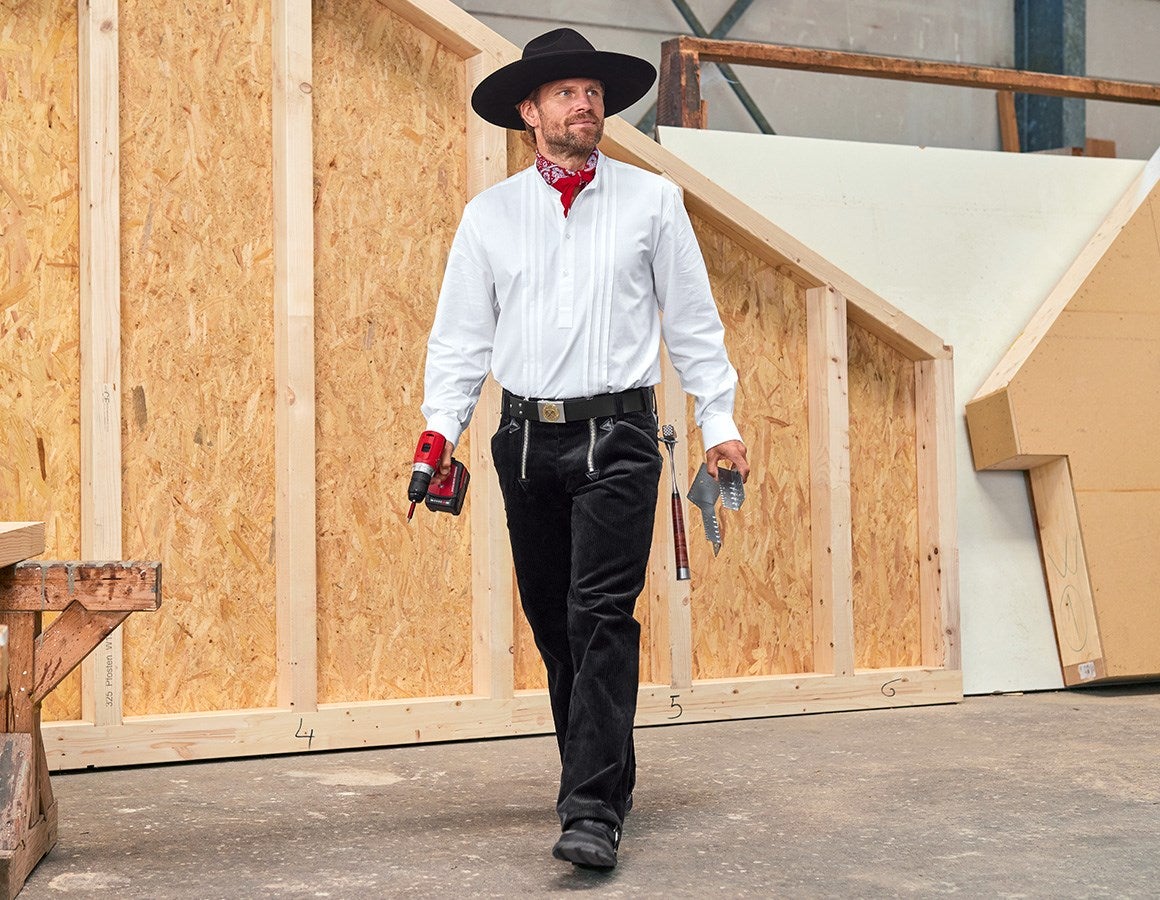 Additional image 1 Roofer and Carpenter Shirt white