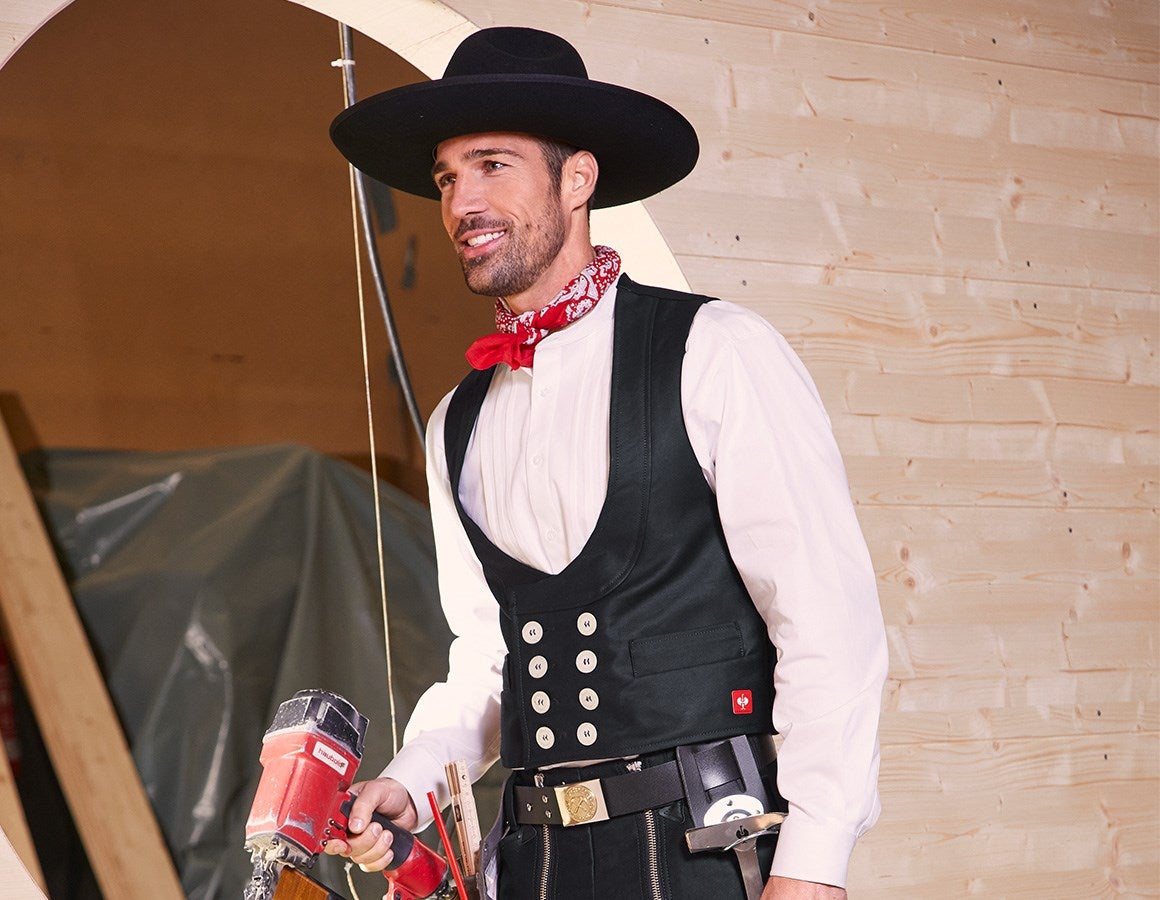 Main action image Craftsman's Waistcoat black