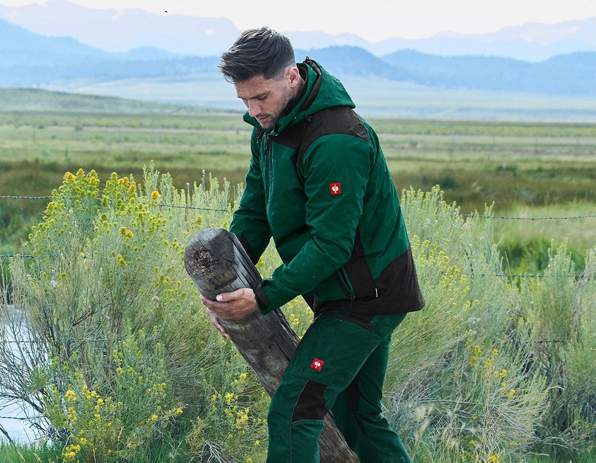 Additional image 1 e.s. 3 in 1 functional jacket, men green/black