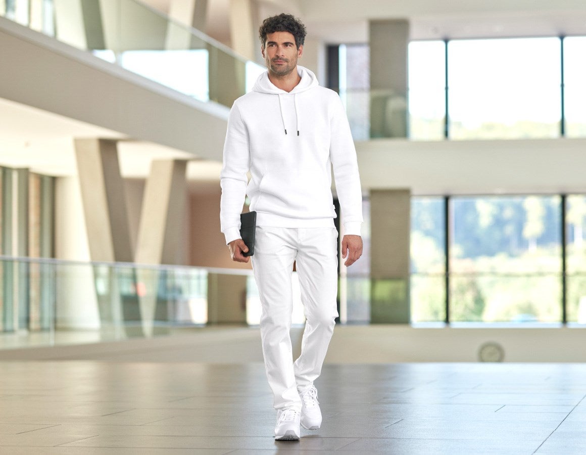 Additional image 3 e.s. 5-pocket work trousers Chino white