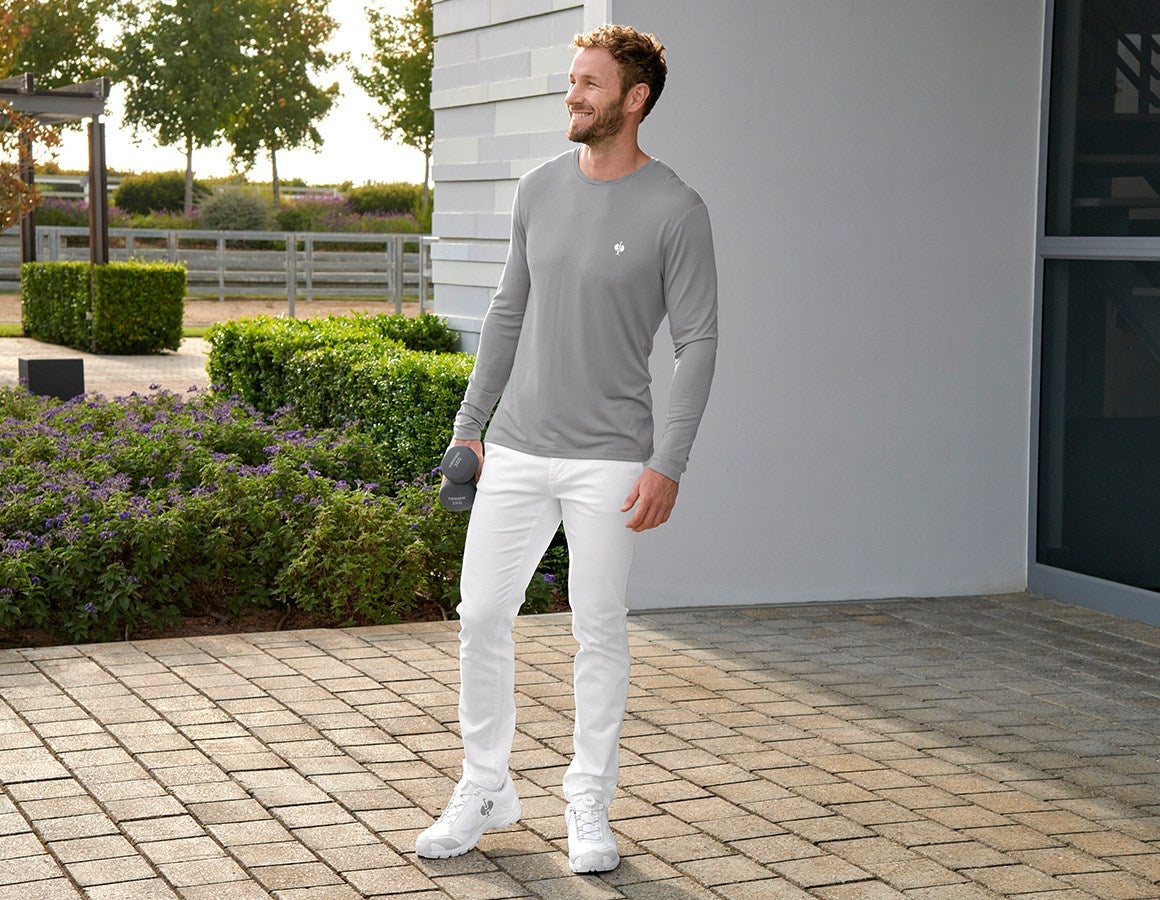 Additional image 4 e.s. 5-pocket work trousers Chino white