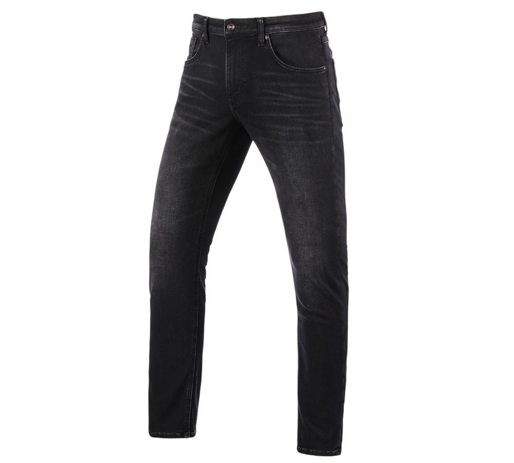 Primary image e.s. 5-pocket jeans jog-denim blackwashed