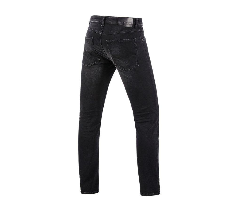 Secondary image e.s. 5-pocket jeans jog-denim blackwashed