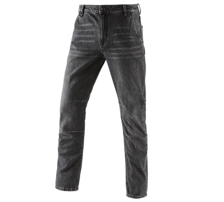 Primary image e.s. 5-pocket jeans POWERdenim blackwashed