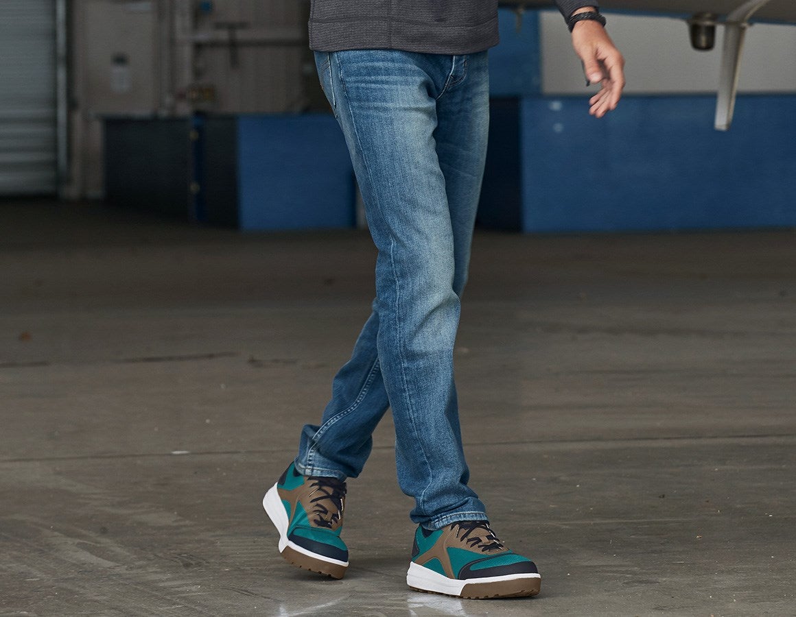 Additional image 1 e.s. 5-pocket stretch jeans, slim stonewashed