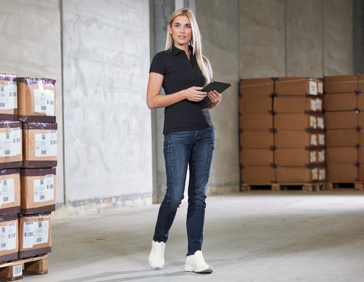 Additional image 1 e.s. 7-pocket jeans, ladies' stonewashed