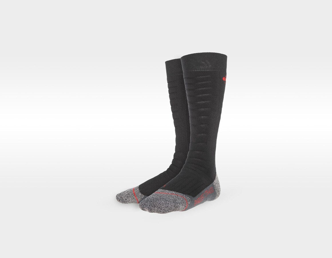 Main action image e.s. Allround socks function x-warm/x-high black