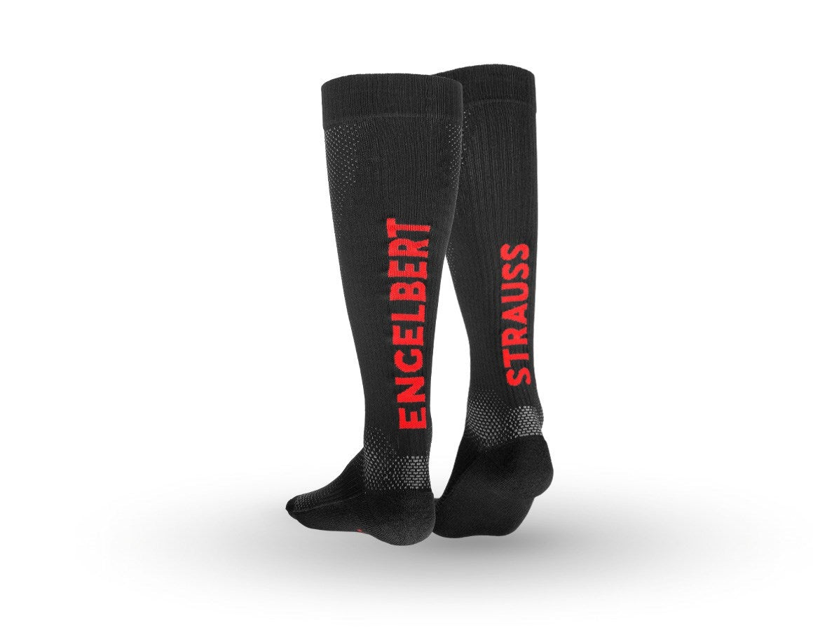 Additional image 1 e.s. All-season socks function light/x-high black/straussred