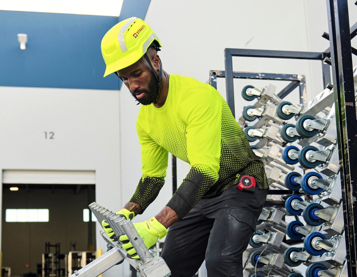 Additional image 1 e.s. Work helmet worker high-vis yellow