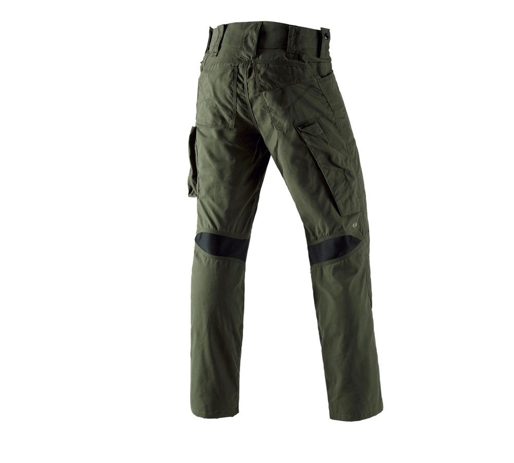 Secondary image e.s. Trousers cotton touch thyme
