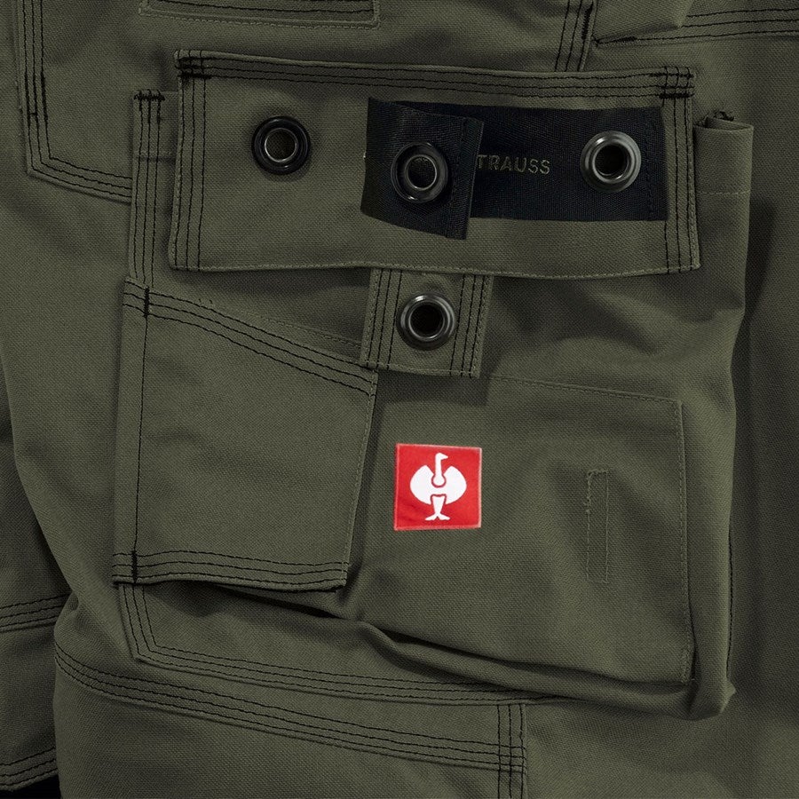 Detailed image e.s. Trousers cotton touch thyme
