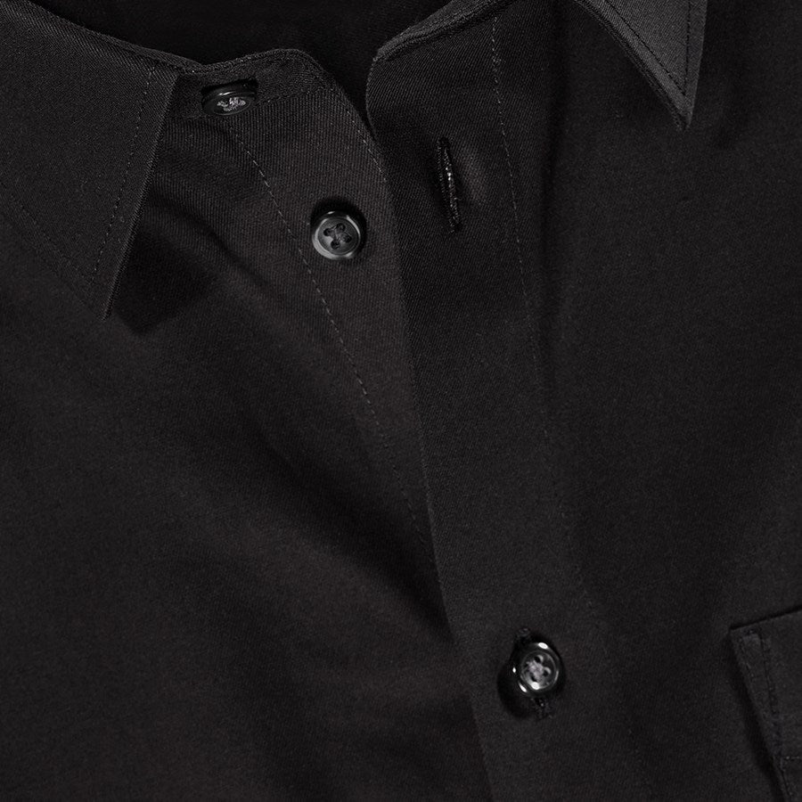 Additional image 3 e.s. Business shirt cotton stretch, regular fit black