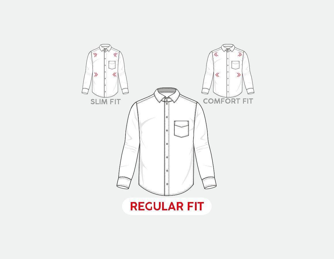Additional image 2 e.s. Business shirt cotton stretch, regular fit black