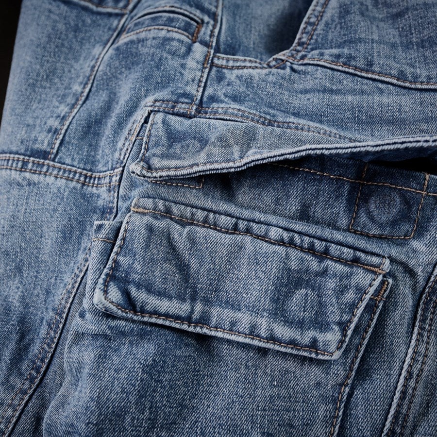 Detailed image e.s. Cargo worker jeans POWERdenim stonewashed