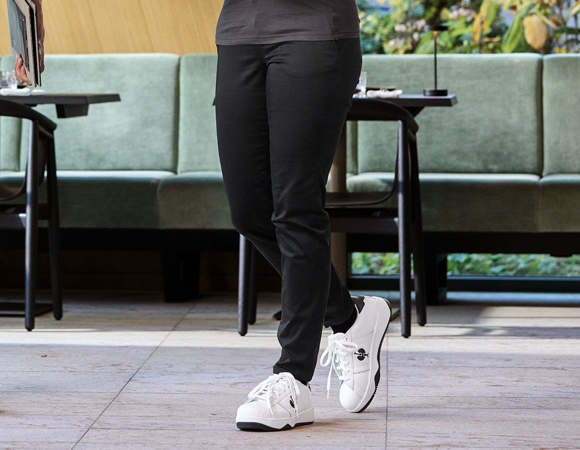 Additional image 2 e.s. 5-pocket work trousers Chino, ladies' black