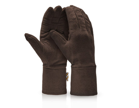 Primary image e.s. FIBERTWIN® microfleece gloves chestnut