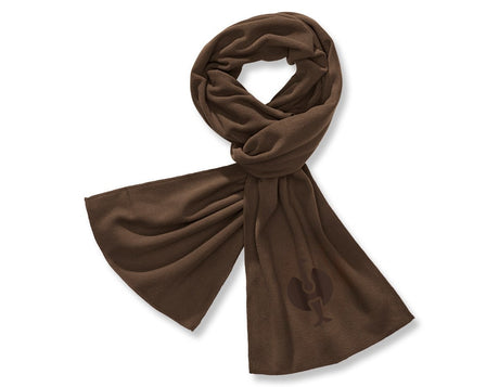 Primary image e.s. FIBERTWIN® microfleece scarf chestnut