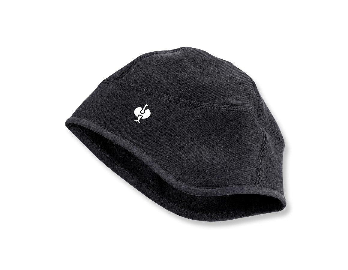 Primary image e.s. FIBERTWIN® thermo stretch cap black