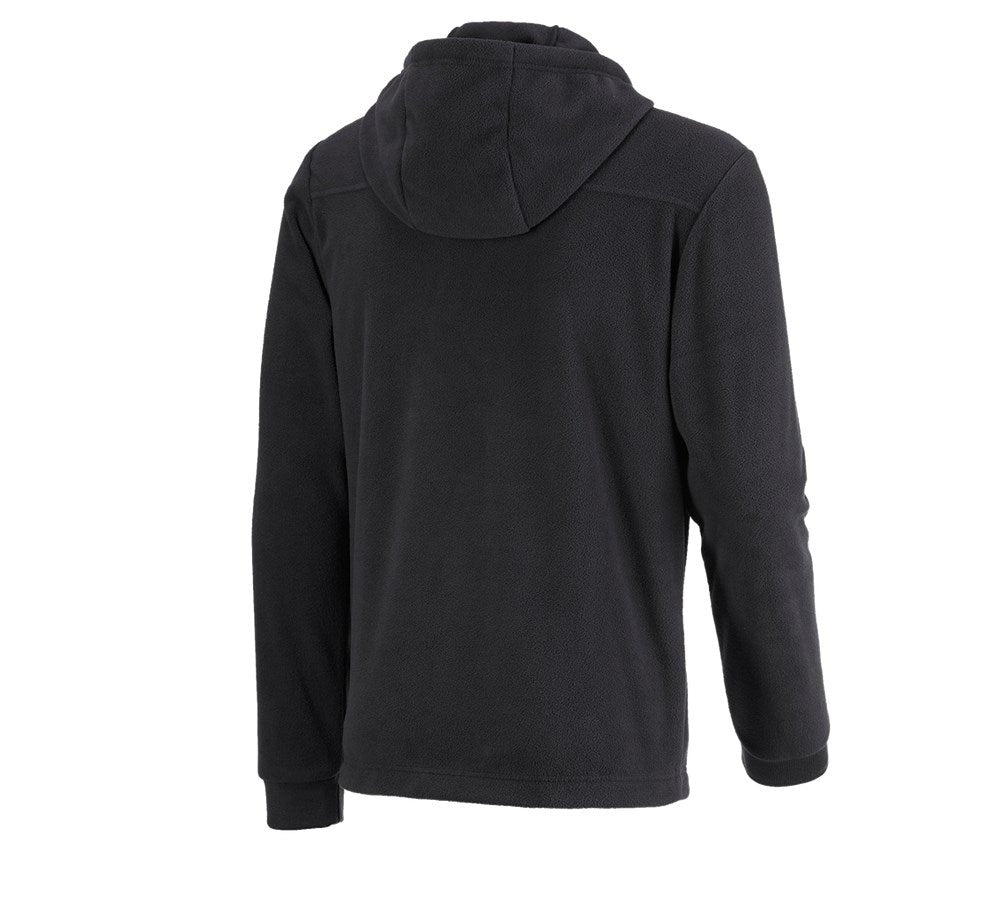 Secondary image e.s. Fleece Hoody black