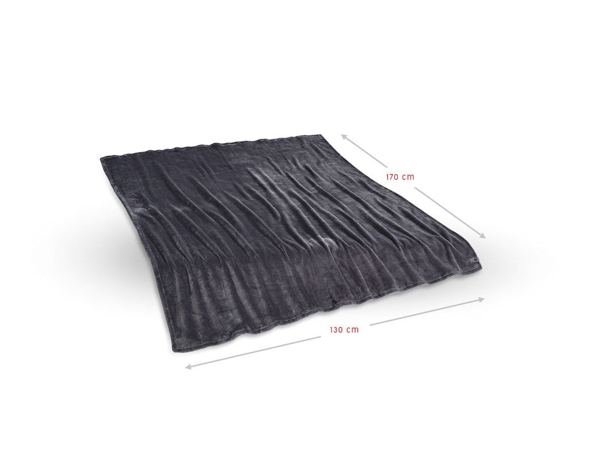 Additional image 1 e.s. Fleece blanket anthracite