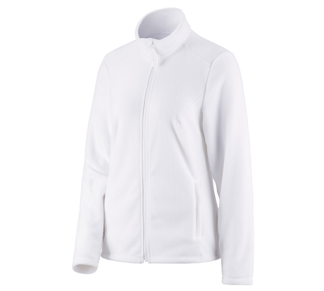 Primary image e.s. Fleece jacket CI, ladies' white